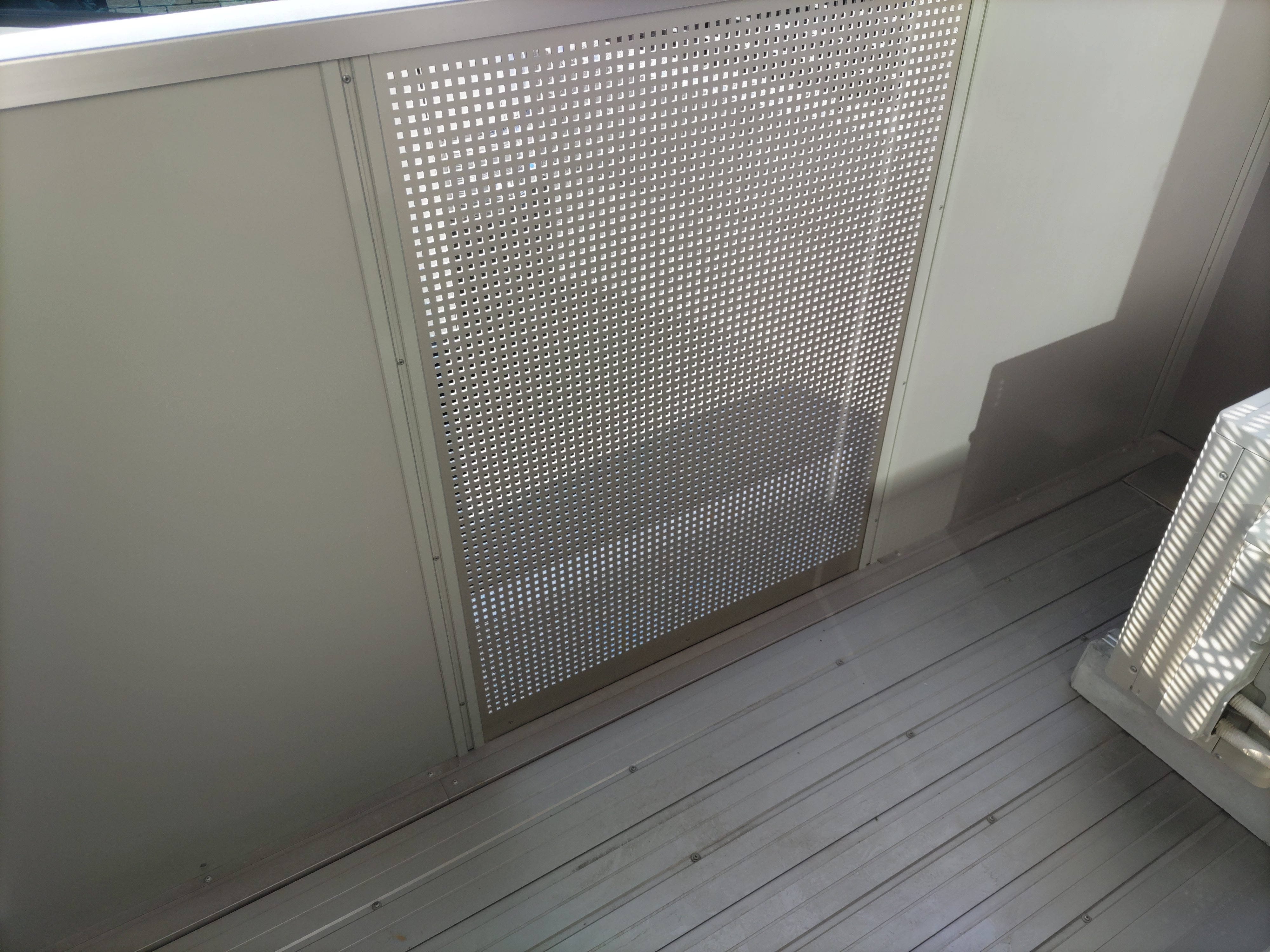 ラ・ルーチェのバルコニー