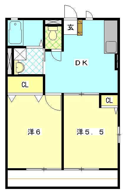 シャンテの間取り