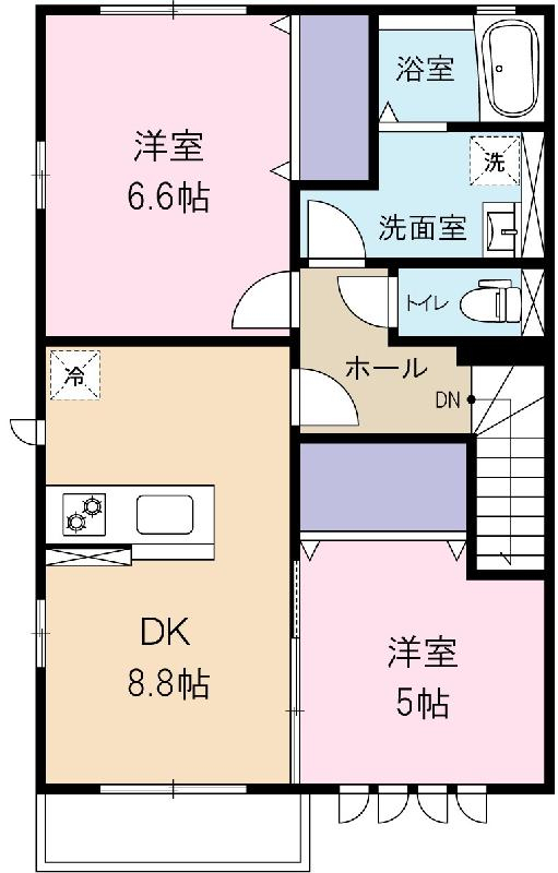 ベルフィラートの間取り