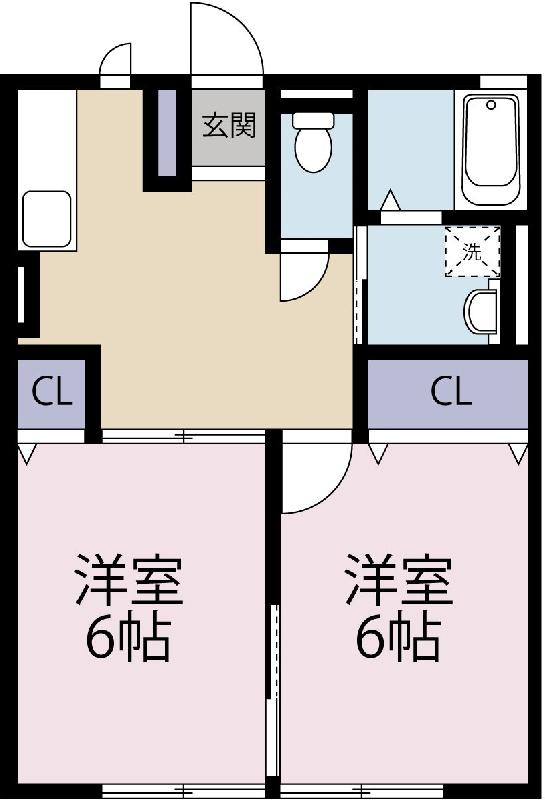エストレイアAの間取り