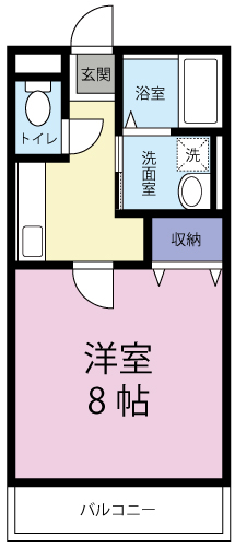 セキハラDの間取り