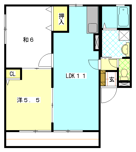はなみずきの間取り