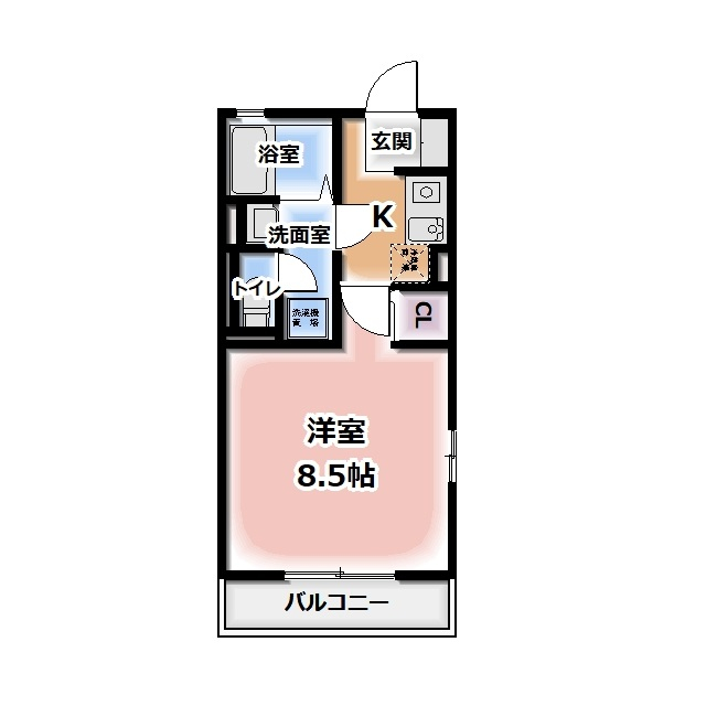 チェスナッツの間取り