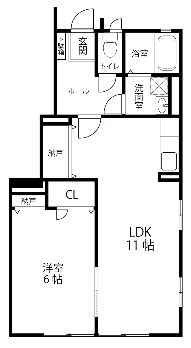 向日葵IIの間取り
