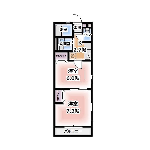 ユーディアIIの間取り