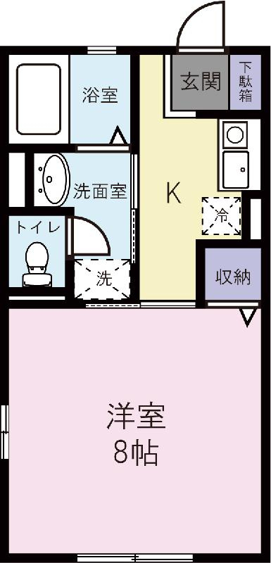 Heim Bellの間取り