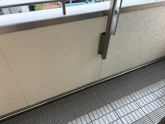城東町戸建のバルコニー