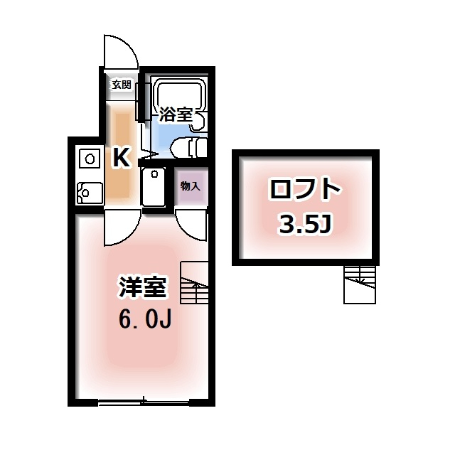 XIIエクシー八幡の間取り