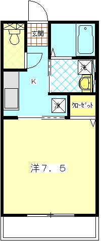 サンメゾンの間取り