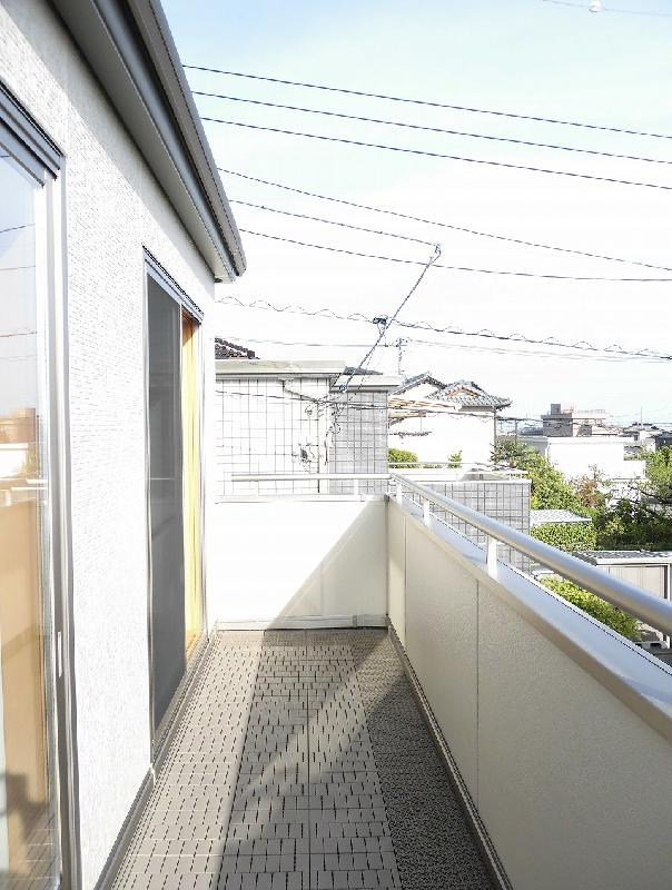 伝法戸建のバルコニー