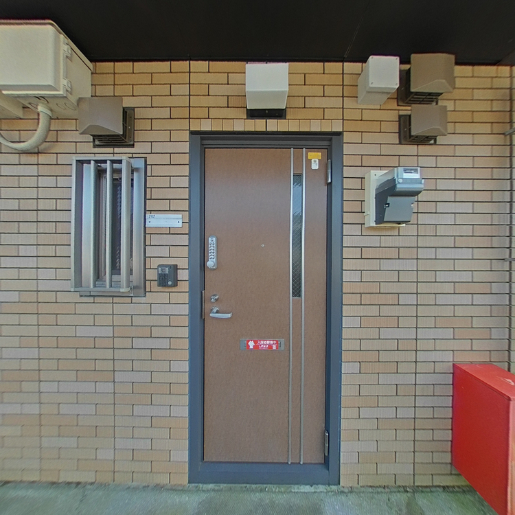 ヒルトップの玄関