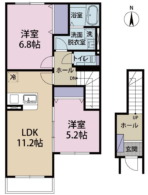 スクナビコナの間取り