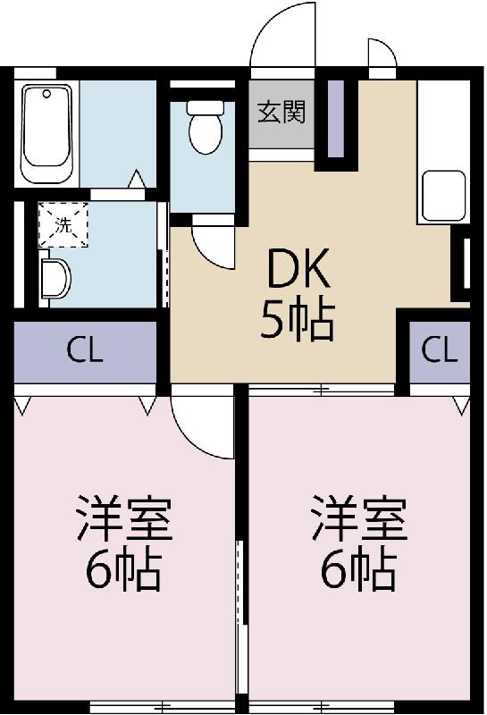 マルシェの間取り