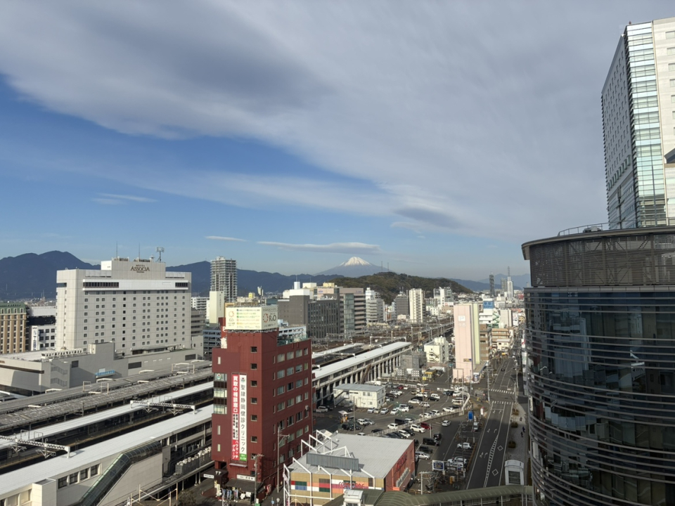 プレミアムタワー静岡の眺望