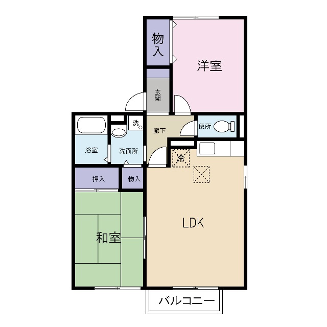 ファミールの間取り