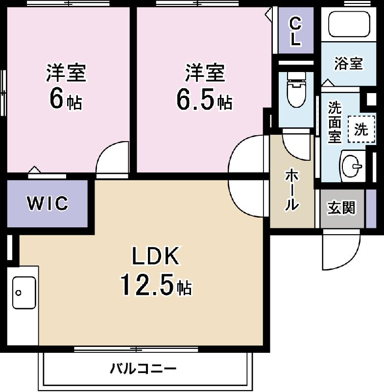 ノースフィールドIの間取り