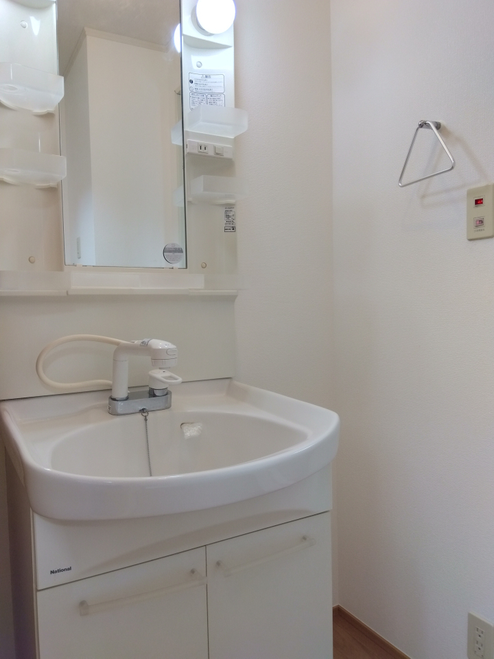 エヴァーグリーンの洗面所