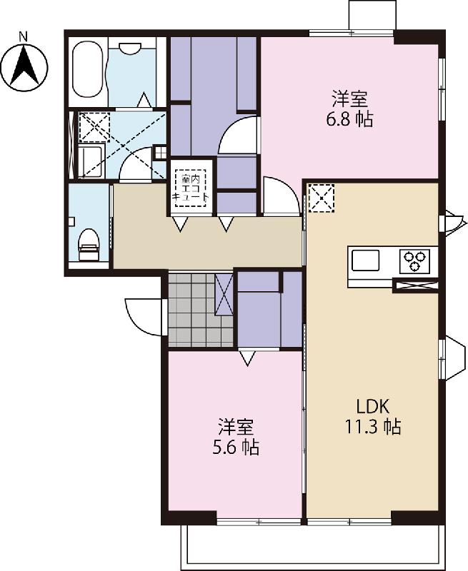 エスペランサEVの間取り