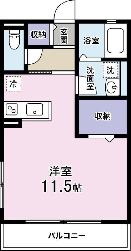 ハイム安樹の間取り